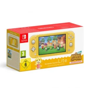 Nintendo Switch Lite Jaune + ACNH bundle