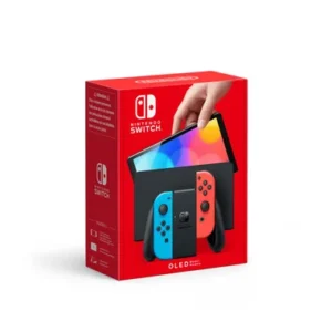 Nintendo Switch - Modèle OLED (Bleu Néon/Rouge Néon)